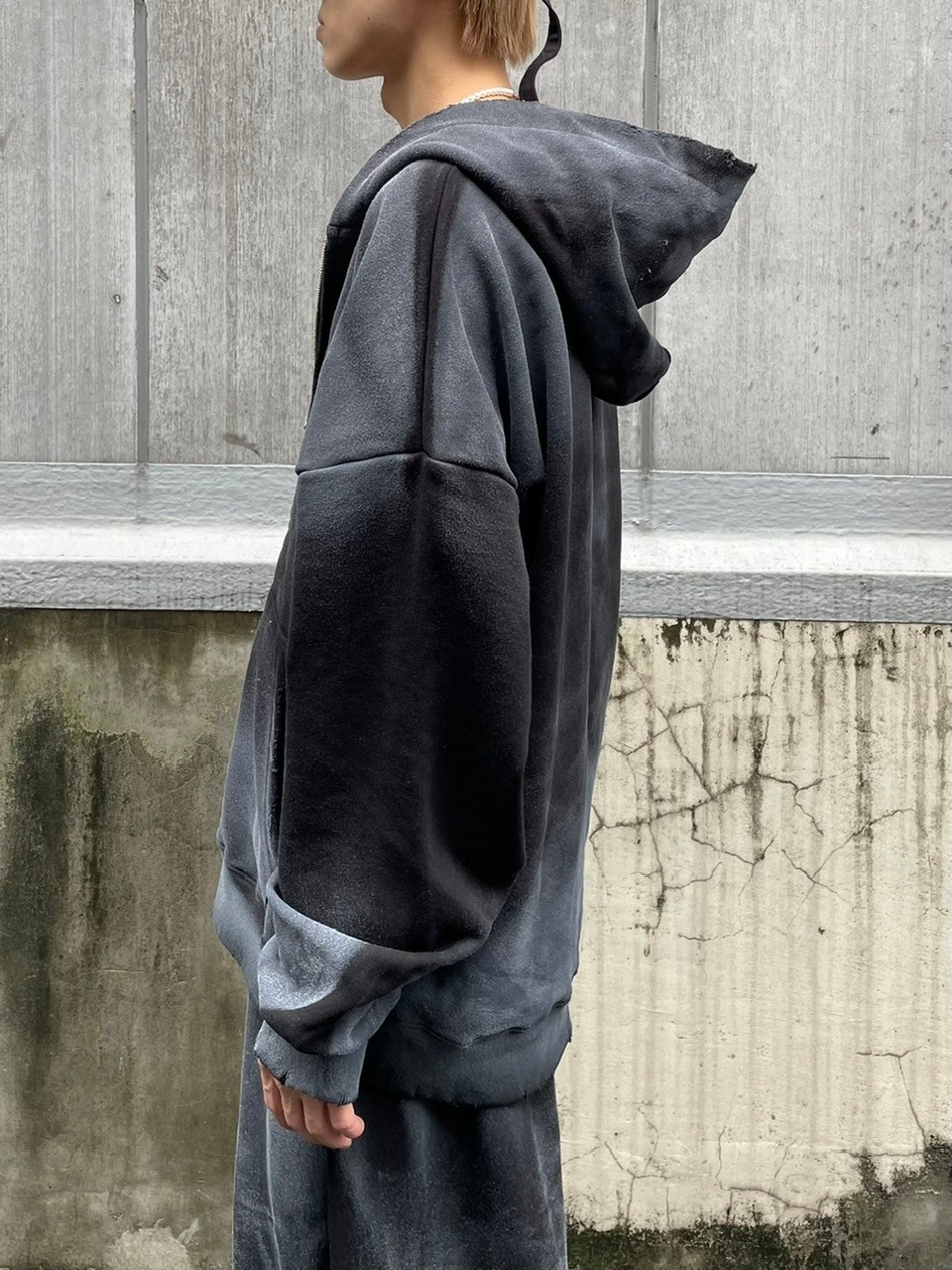 受注制【nmtc +】washing zip up hoodie (3color) | OUR BRAND