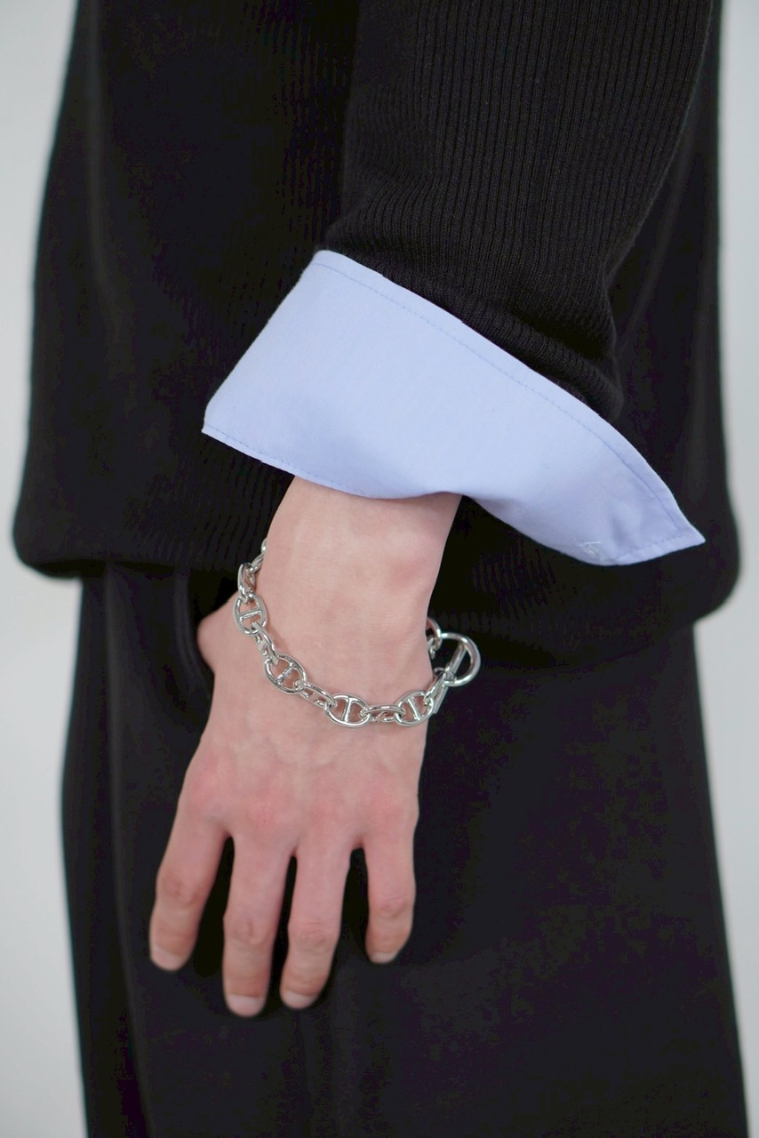 Chikashitsu +】henry neck long sleeve knit (4color) | OUR BRAND