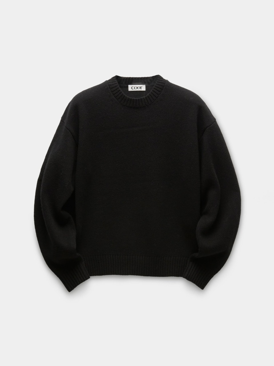 トップス QZCNJ.CREW wool knit sweater COOR】WOOL CROPPDO CREWNECK SWEATER | OUR BRAND,COOR | PRESSING