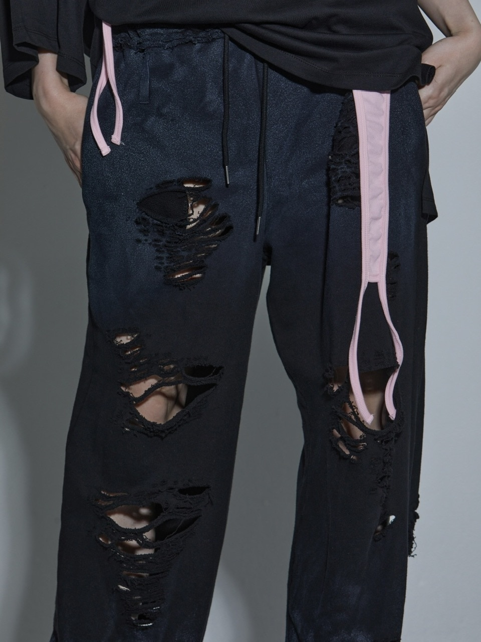 GATELESS】SPRAY DAMAGE SWEAT PANTS / 【ゲートレス】スプレー
