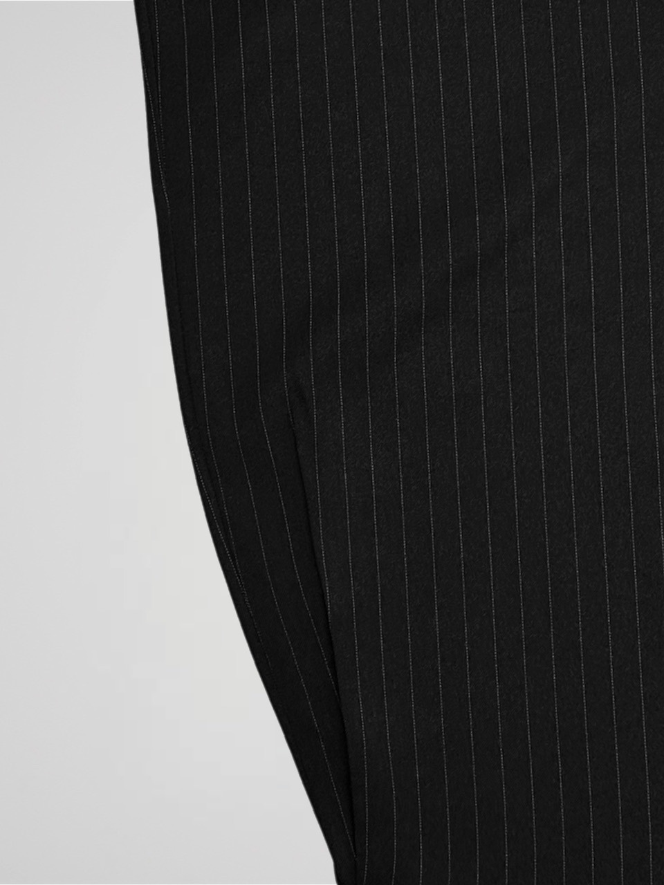 大阪店WEB限定受注制【Chikashitsu +】stripe tuck wide slacks (2color)