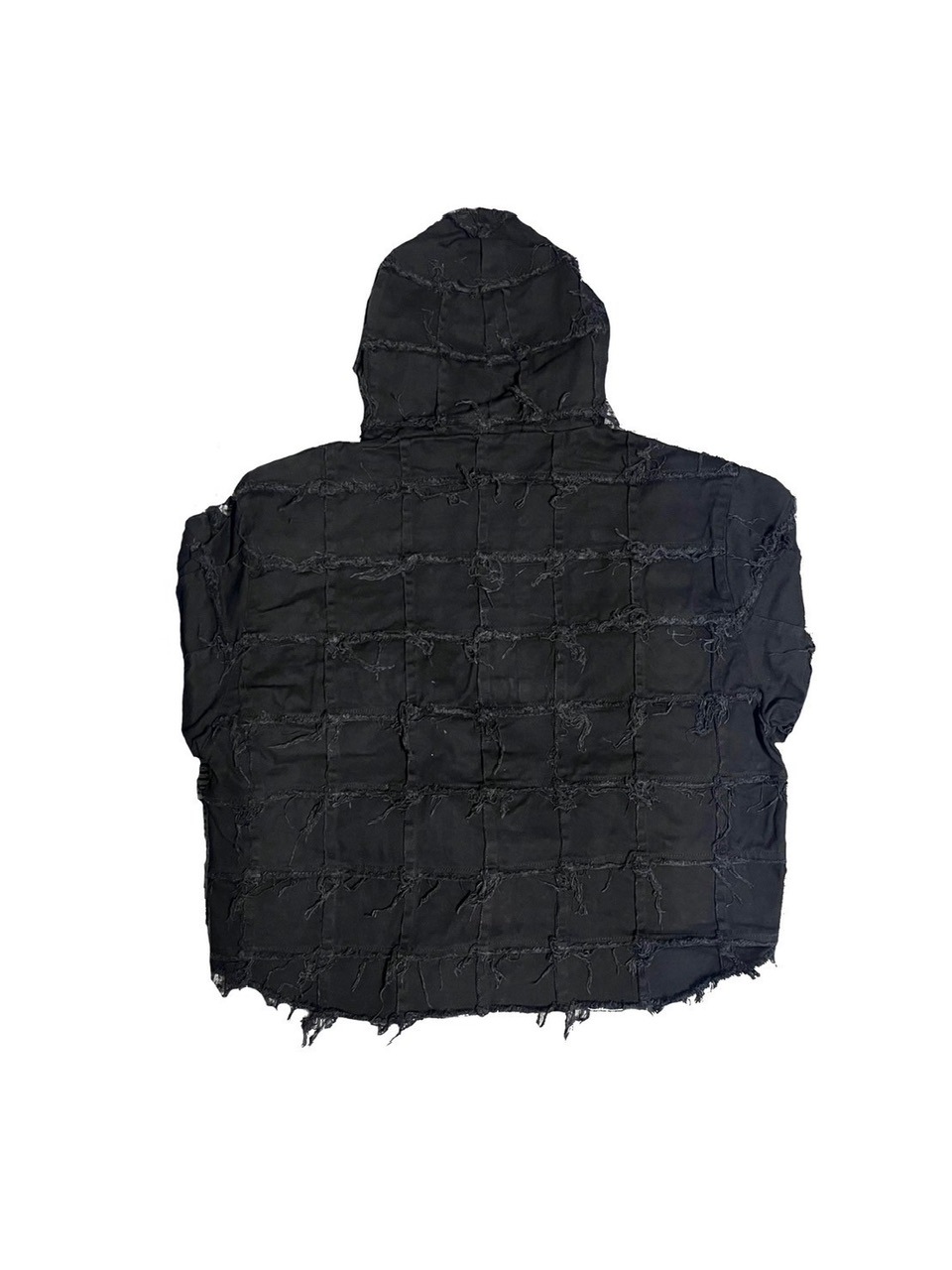 DIG YOUR OWN GRAVE】PATCHWORK HOODY SHIRTS /【ディグユア