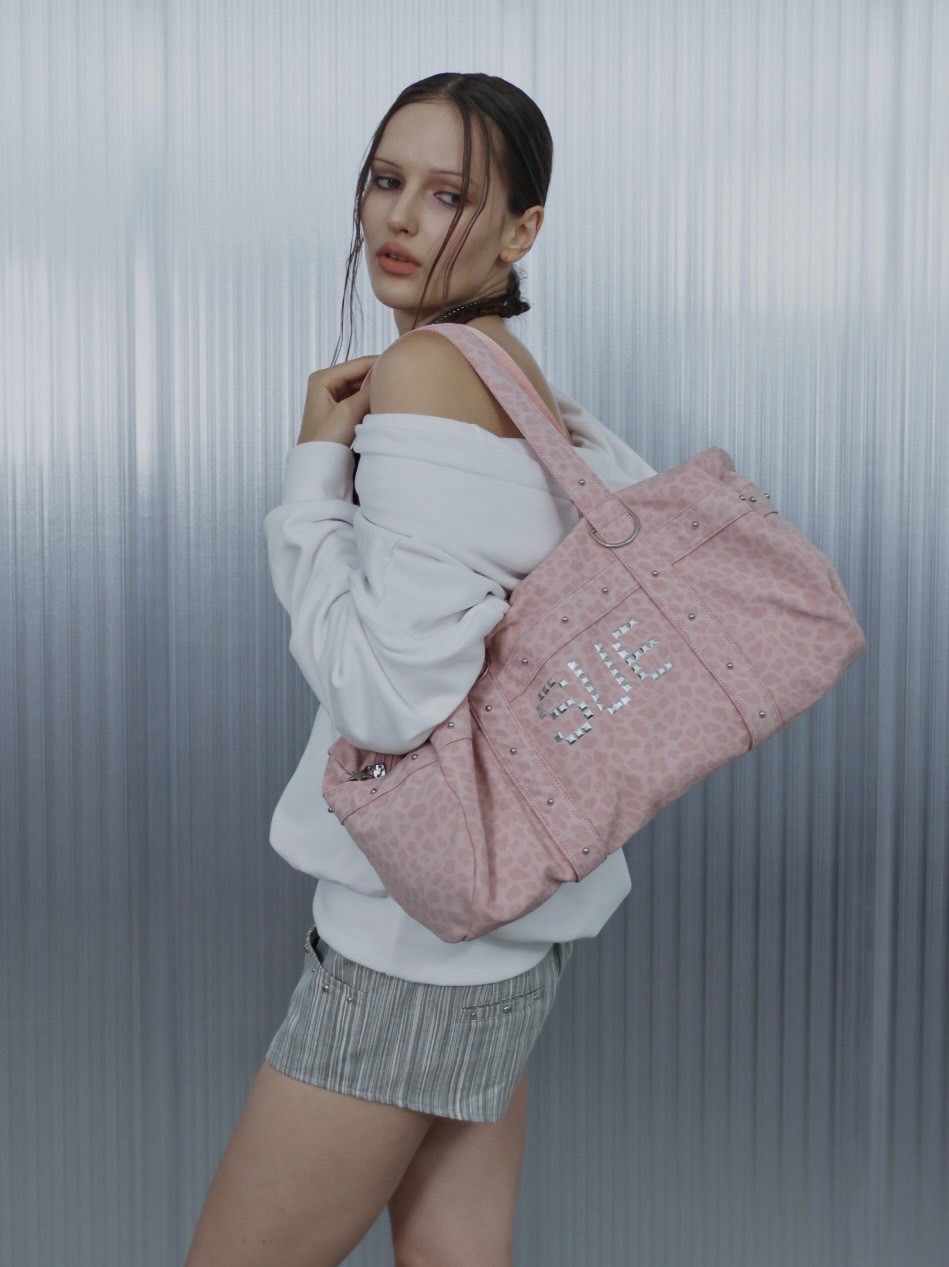 SETUP‐EXE】LEO STUDDED DUFFEL BAG / 【セットアップエグゼ】レオ