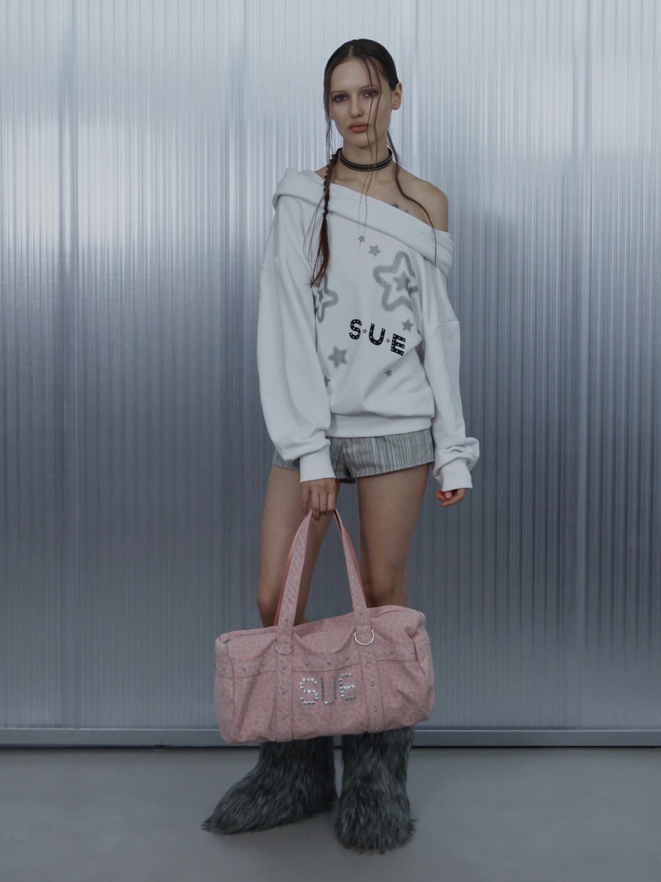 SETUP‐EXE】LEO STUDDED DUFFEL BAG / 【セットアップエグゼ】レオ