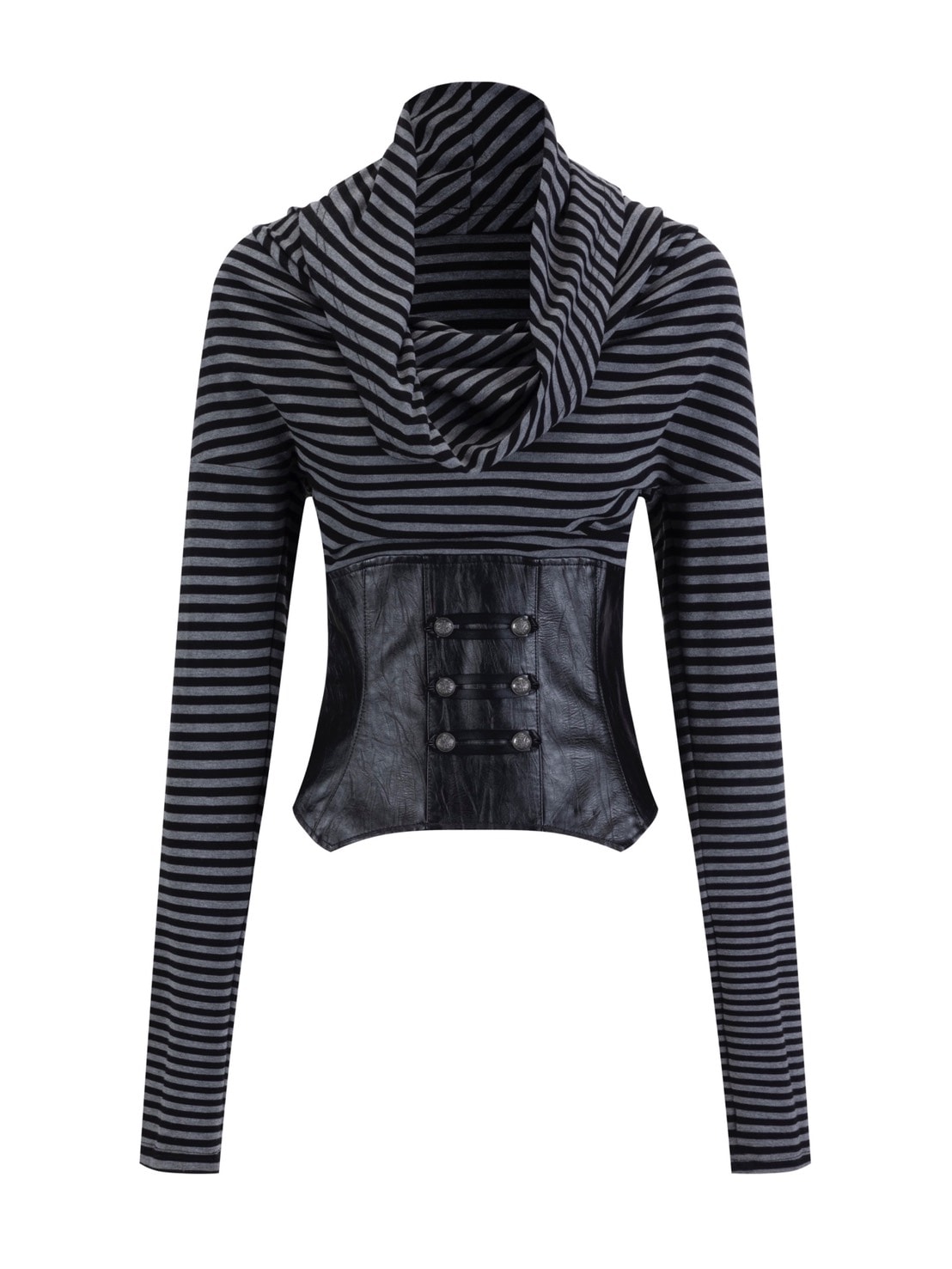 Cest Nous】Corset Top / 【セヌー】タートルネックコルセットトップス