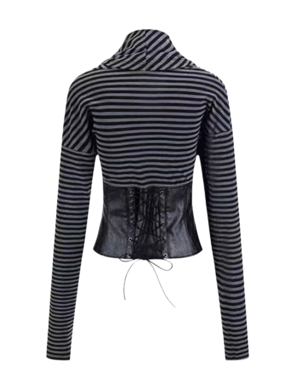 Cest Nous】Corset Top / 【セヌー】タートルネックコルセットトップス