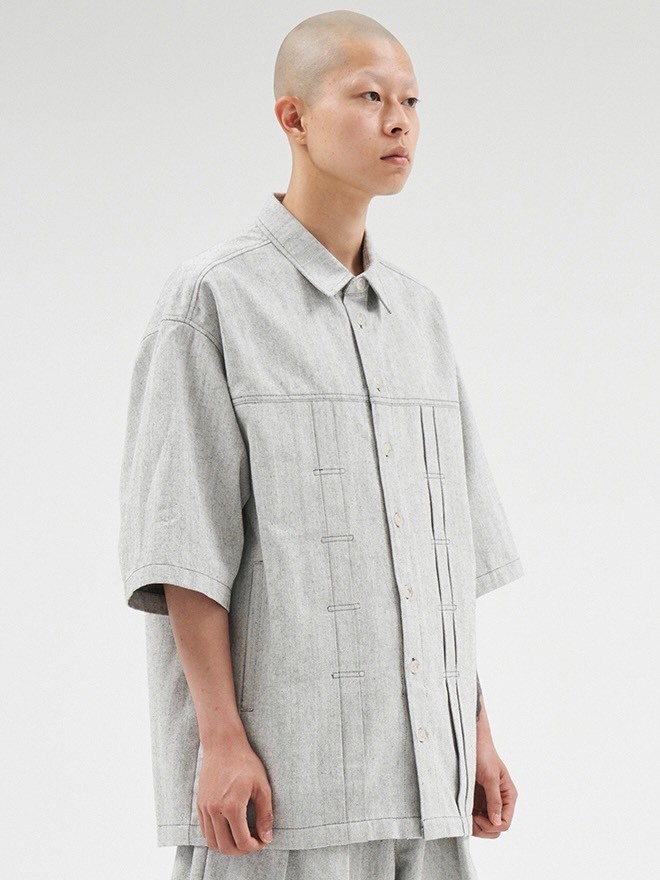 【AJOBYAJO】Denim Trucker Shirt