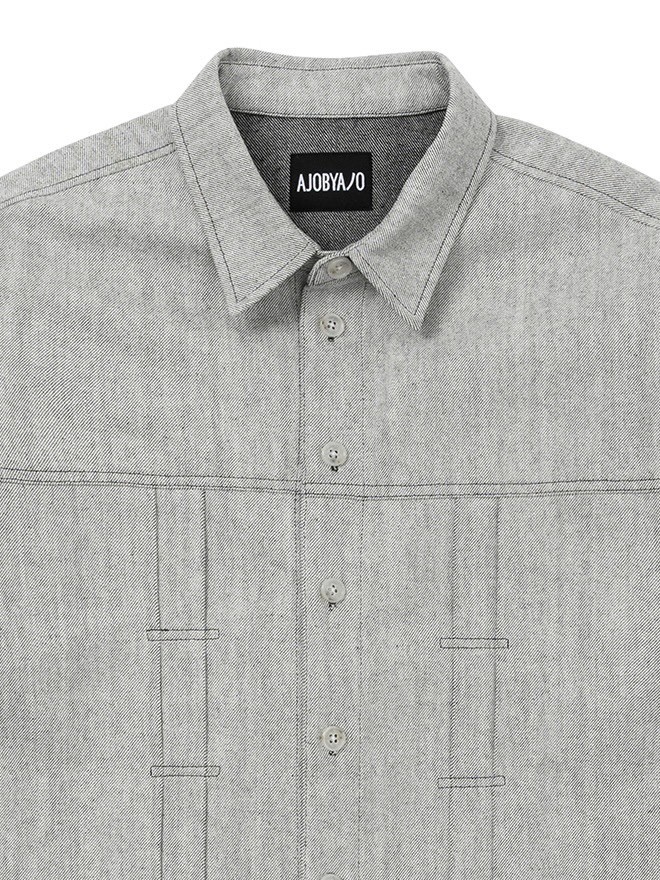 【AJOBYAJO】Denim Trucker Shirt