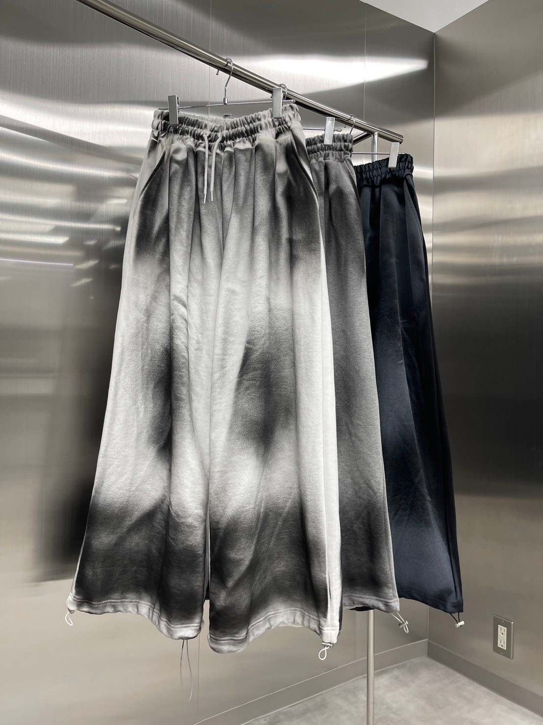 受注制【nmtc +】washing sweat pants (3color) / 【エヌ