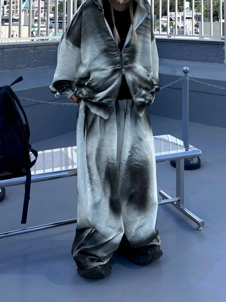 パンツ nmtc+ washing sweat pants 受注制【nmtc +】washing sweat pants (3color) / 【エヌ