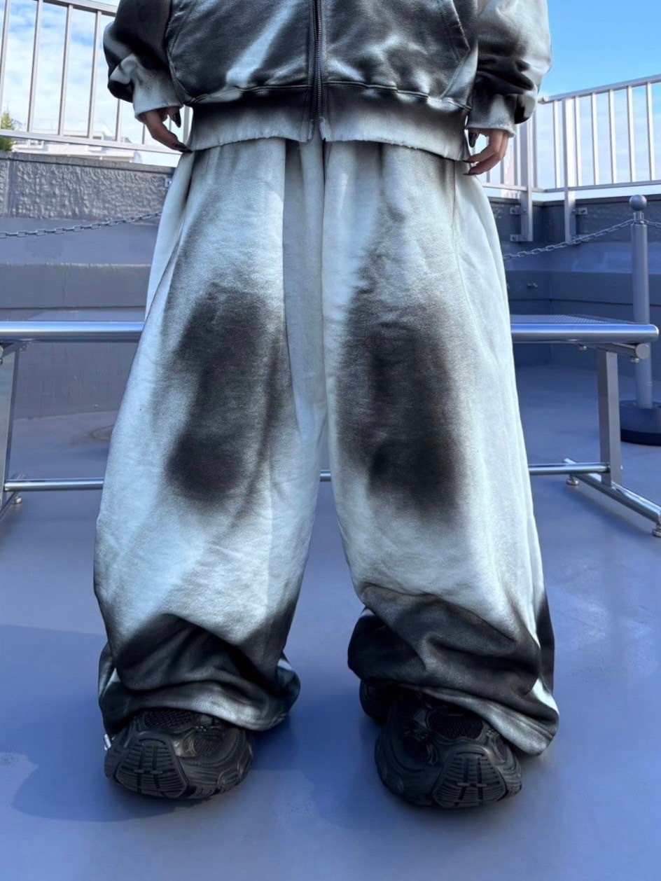受注制【nmtc +】washing sweat pants (3color) / 【エヌ