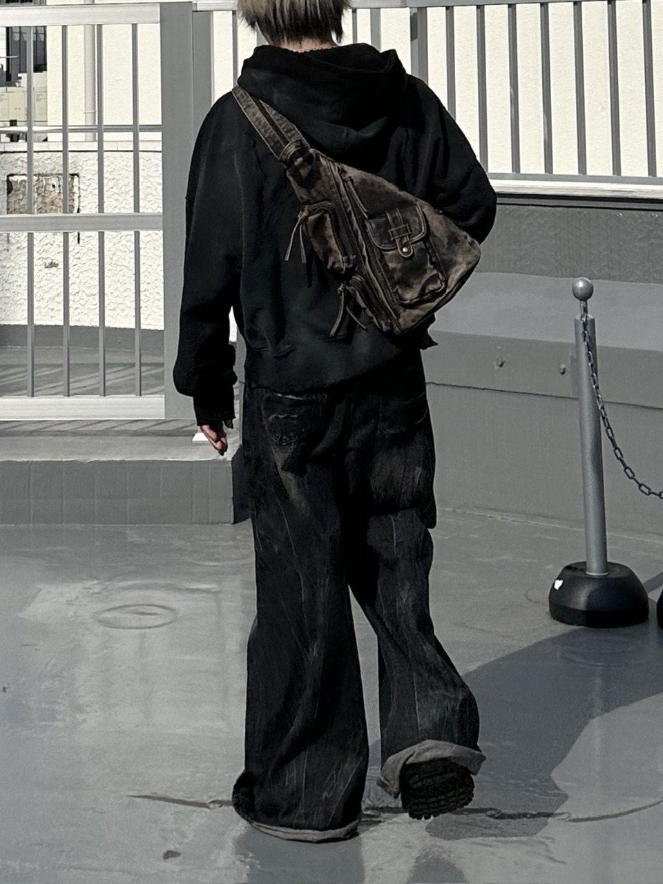 大阪店WEB限定受注制【Chikashitsu +】vintage wash triangle