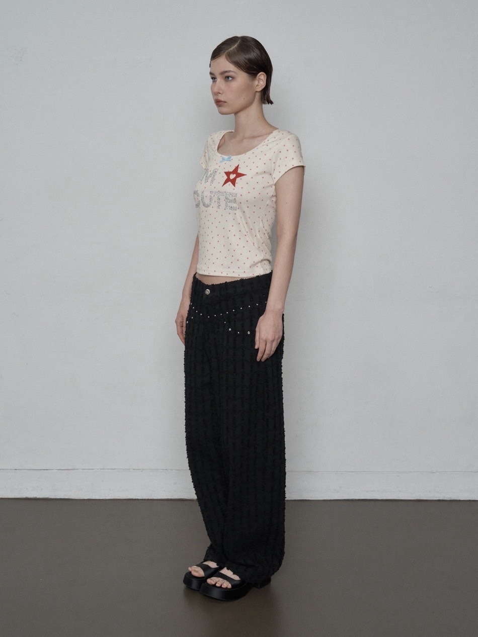 SETUP‐EXE】I'M CUTE TOP / 【セットアップエグゼ】アイムキュート半袖