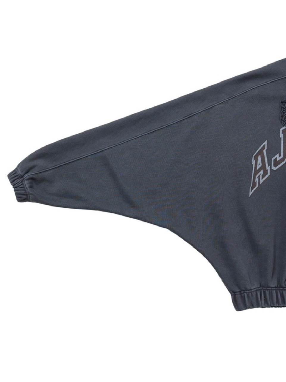 【AJOBYAJO】University Wappen Batwing Hoodie / 【アジョバイアジョ】ユニバーシティワッペンバットウィングプルオーバーパーカー