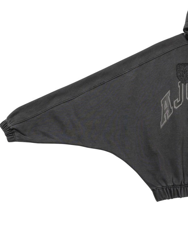 【AJOBYAJO】University Wappen Batwing Hoodie / 【アジョバイアジョ】ユニバーシティワッペンバットウィングプルオーバーパーカー