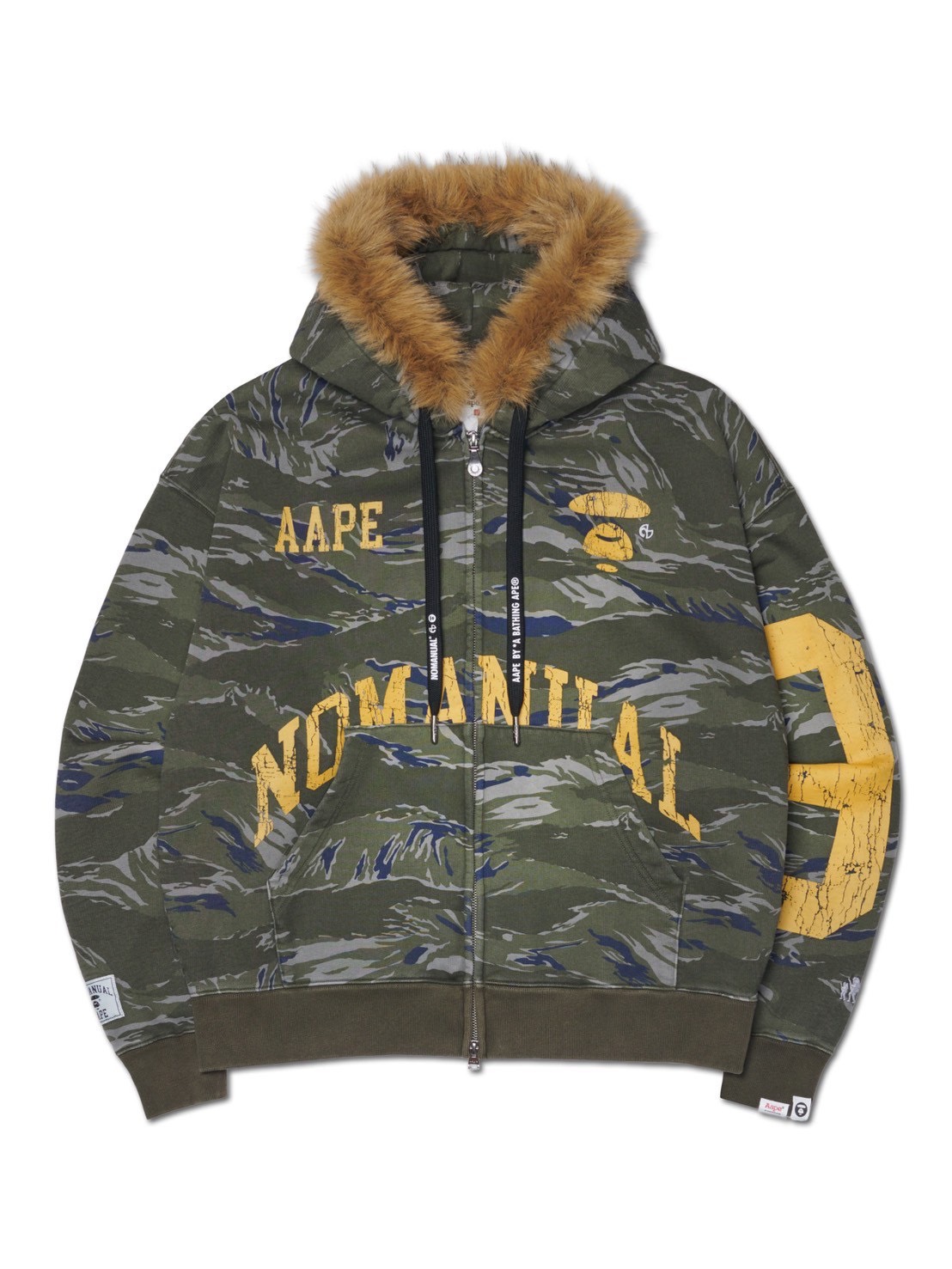 AAPE X NOMANUAL】AAPE X NOMANUAL HOODIE ZIP-UP 2 | OUR BRAND