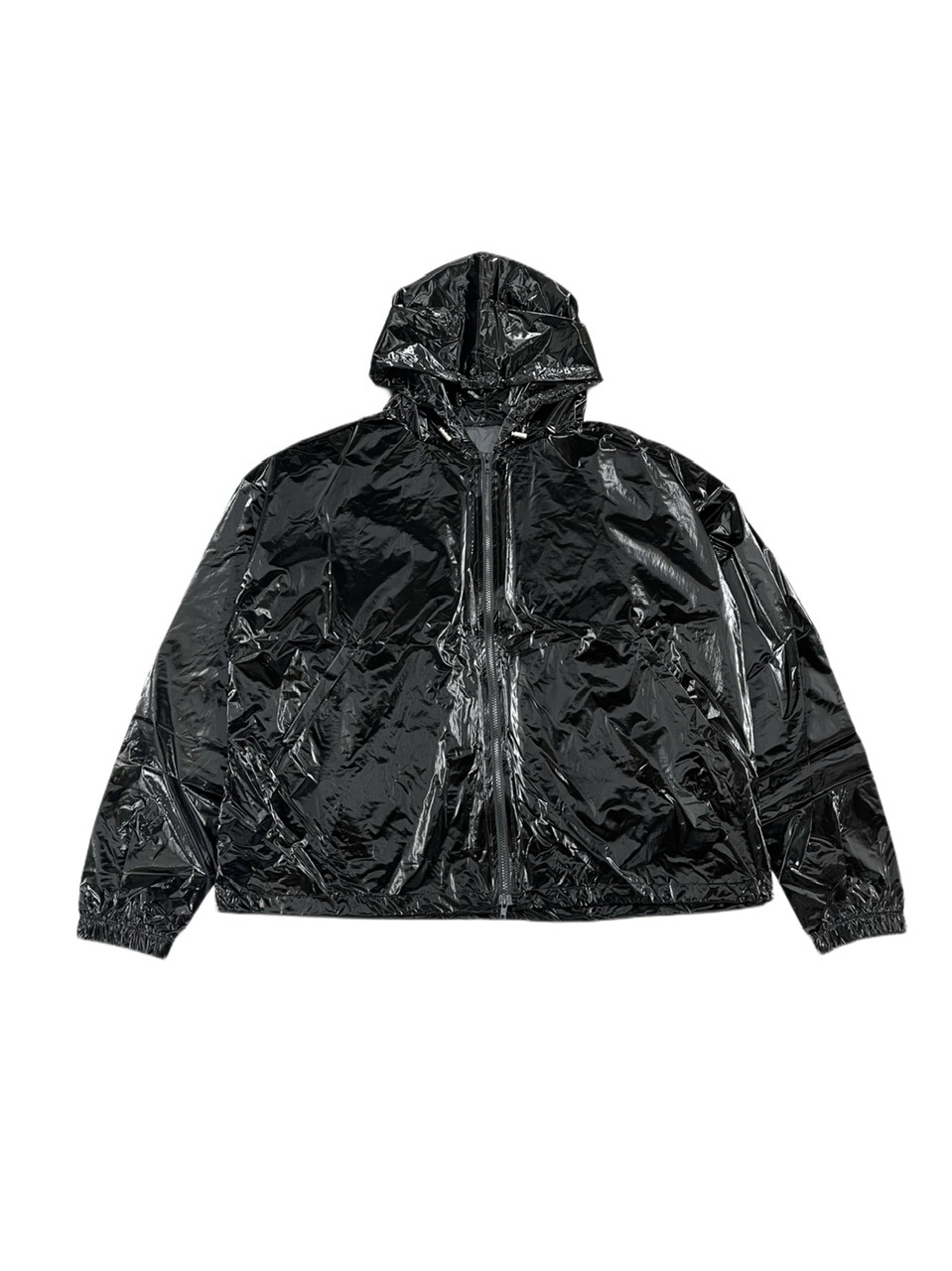 受注制【XU DOG】metallic hood jacket (2color)