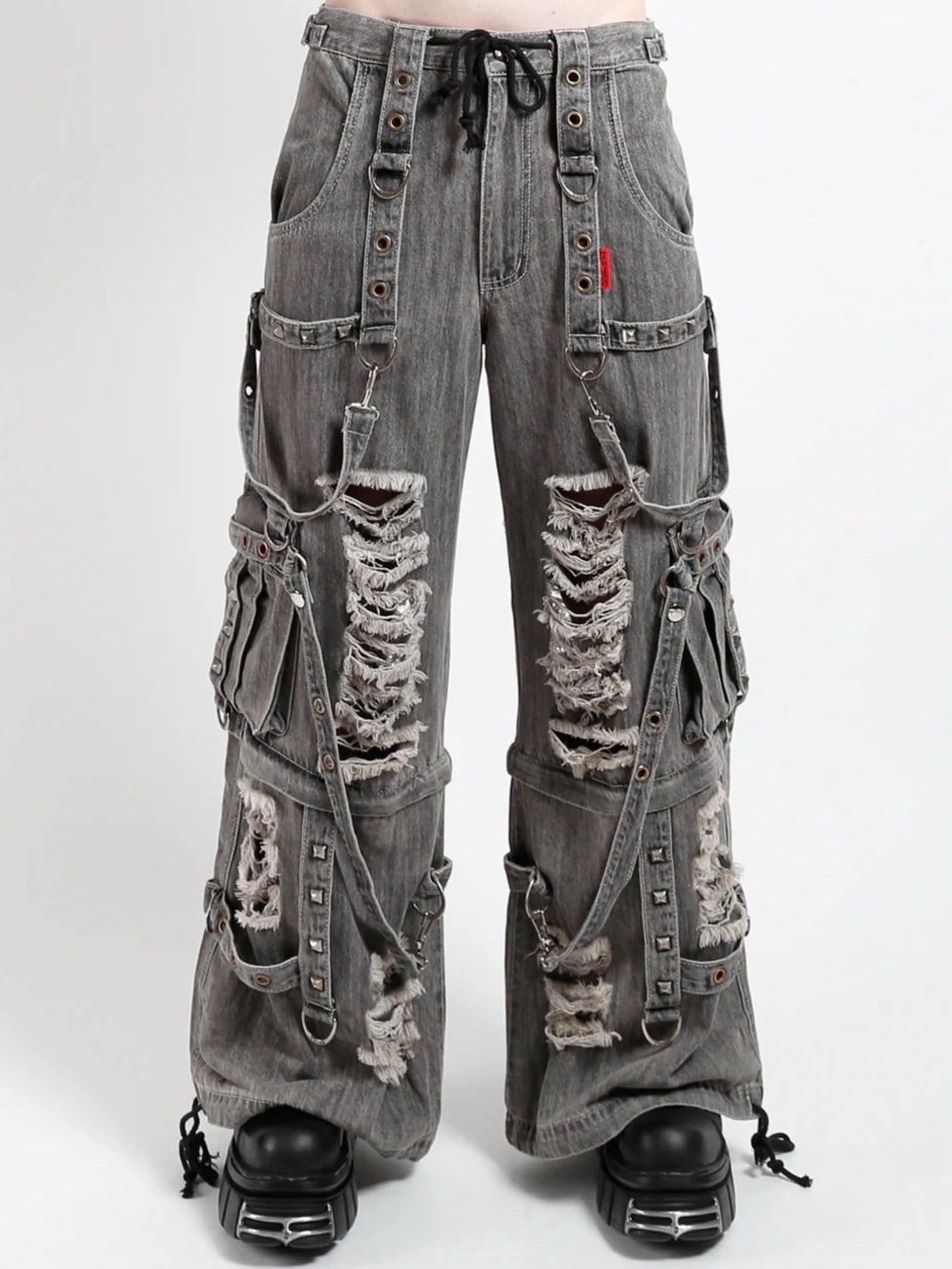 TRIPP nyc】DENIM STRAP SHREDDER PANT[JM7117MR] | OUR BRAND,TRIPP