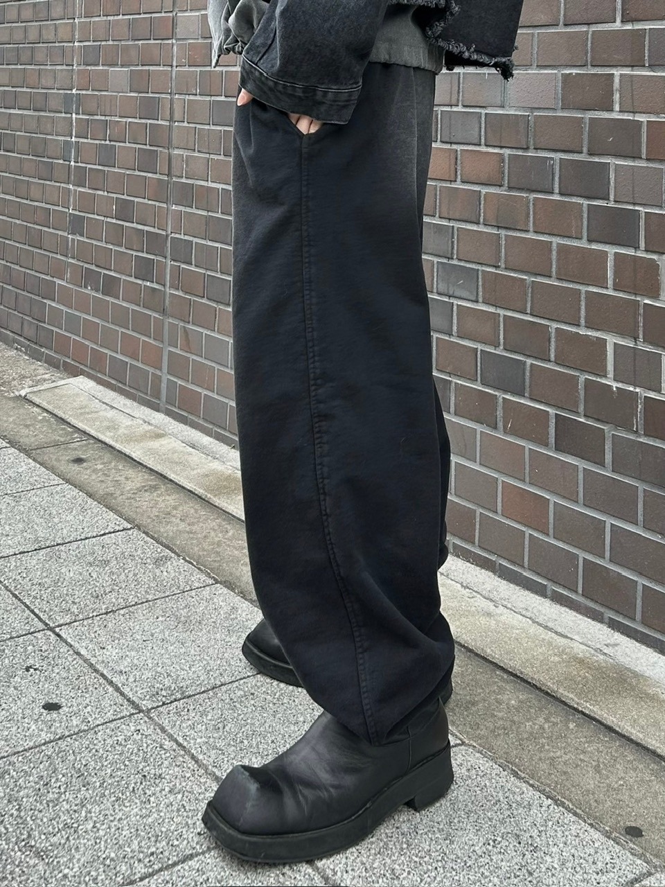 OSAKA / WEB限定受注制【Chikashitsu +】vintage wash sweat pants