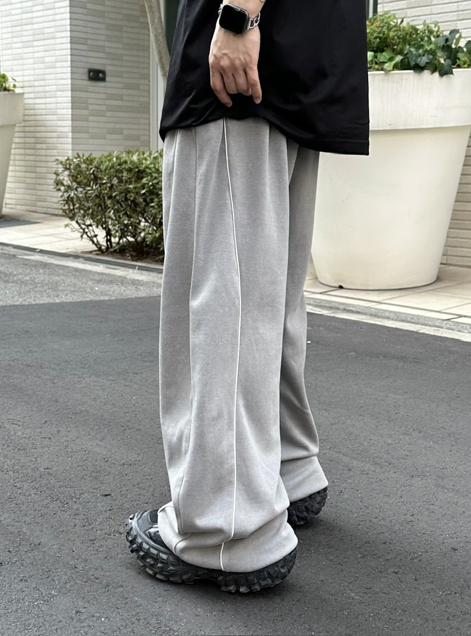 パンツ CHECK EMBROIDERY STRAIGHT PANTS Ameri CHECK EMBROIDERY STRAIGHT PANTS