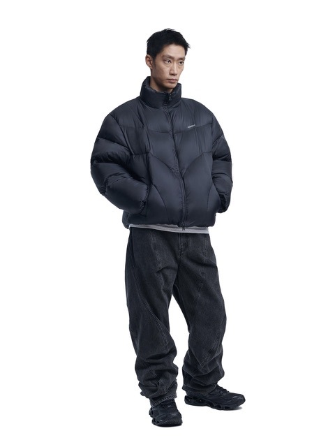 9/27 再入荷【NOMANUAL】AELLA DUCK DOWN / 【ノーマニュアル】アエラダック長袖ダウンジャケット