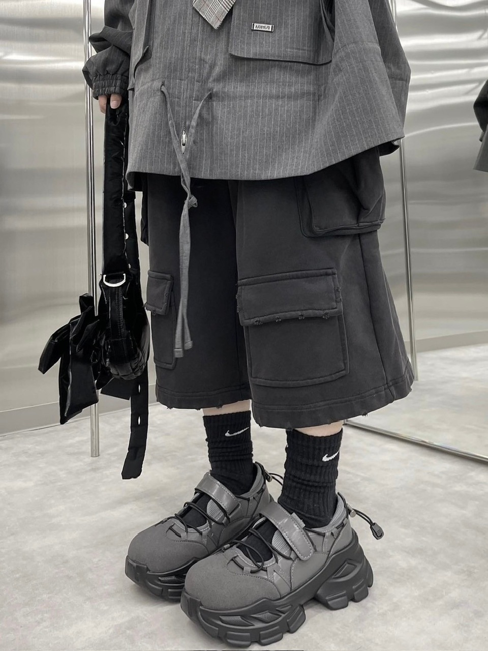 受注制【nmtc +】7 pocket cargo shorts | OUR BRAND,nmtc +,BOTTOMS