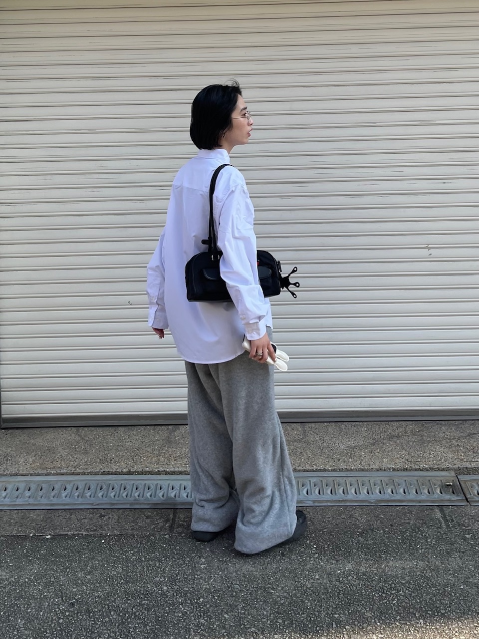 【oaks】argyle sweat pants