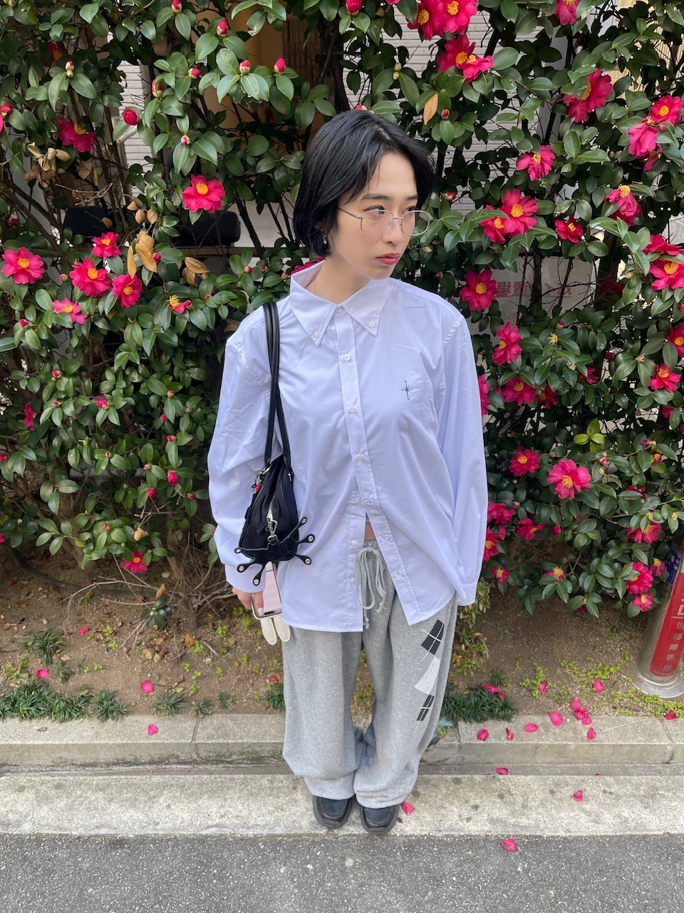 【oaks】argyle sweat pants