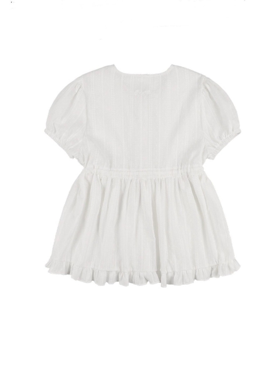 トップス FANCY CLUB Shirring Puff Blouse (WHITE) FANCY CLUB】SHIRRING PUFF BLOUSE | OUR BRAND,FANCY CLUB