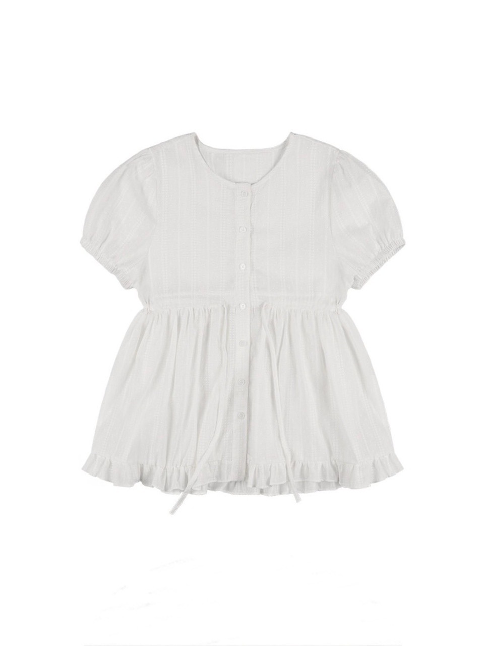 FANCY CLUB】SHIRRING PUFF BLOUSE | OUR BRAND,FANCY CLUB