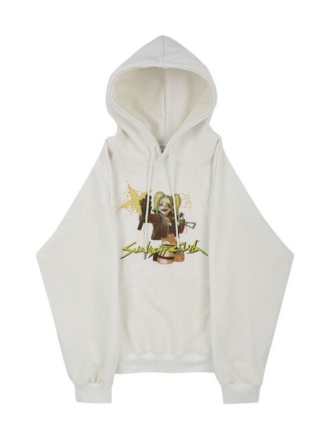 xu dog sunday off club Hoodie