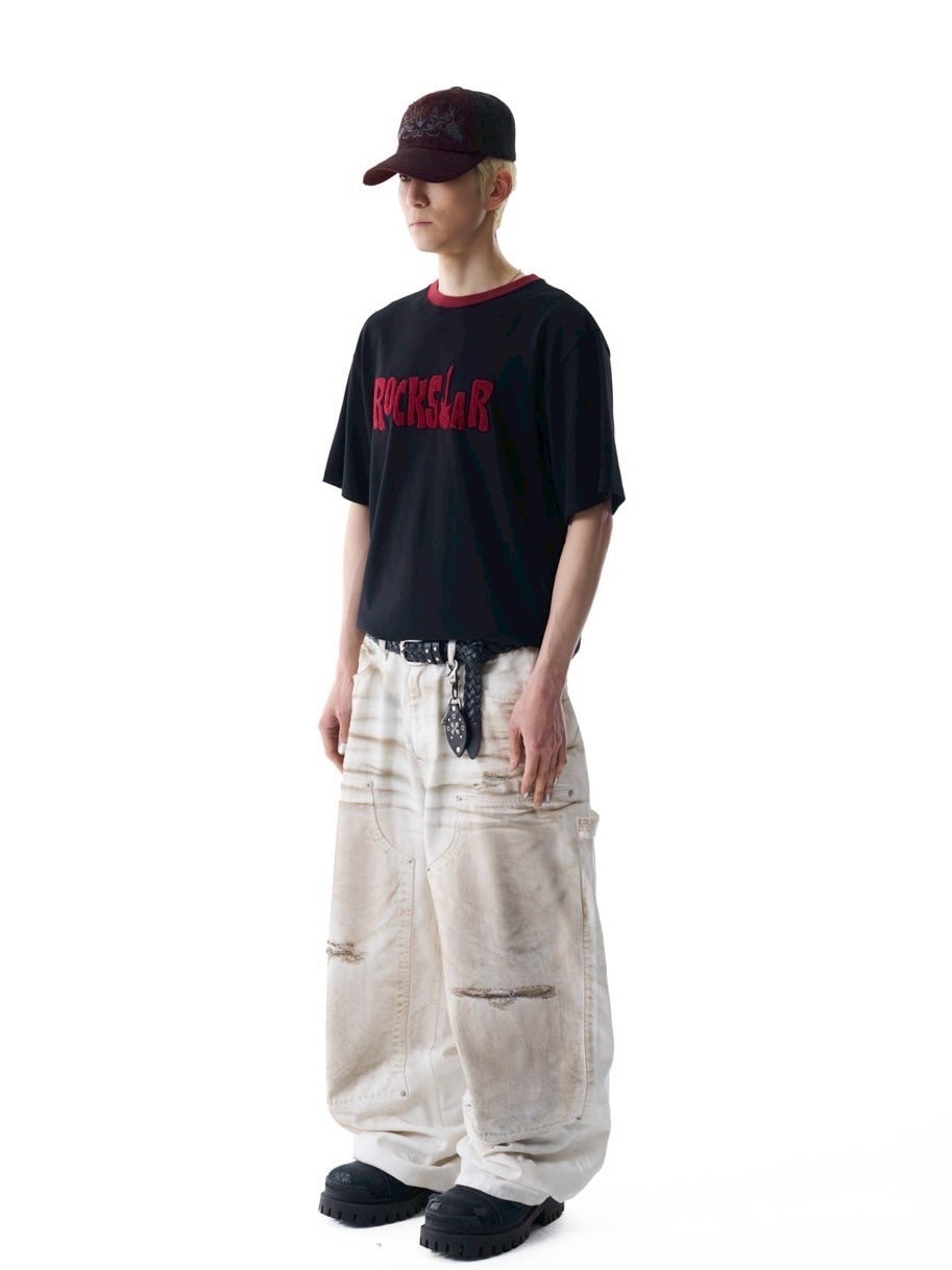 【AAKAM】ROCKSTAR Boucle Half Top ★男女兼用★追跡付 AAKAM】ROCKSTAR Boucle Half Top | OUR BRAND,AAKAM | PRESSING