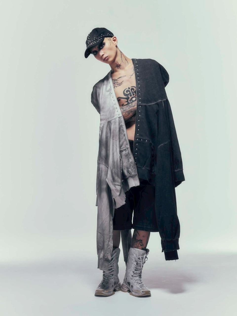 ARTS&SCIENCE Grandpa Hoodie Coat 保存袋タグ完備 GRAY ASTRO PARKA