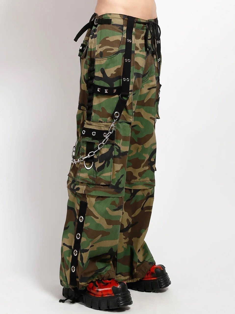 trippnyc 迷彩 カモ柄 最安値 カーゴパンツ カーゴパンツ ツリーカモ