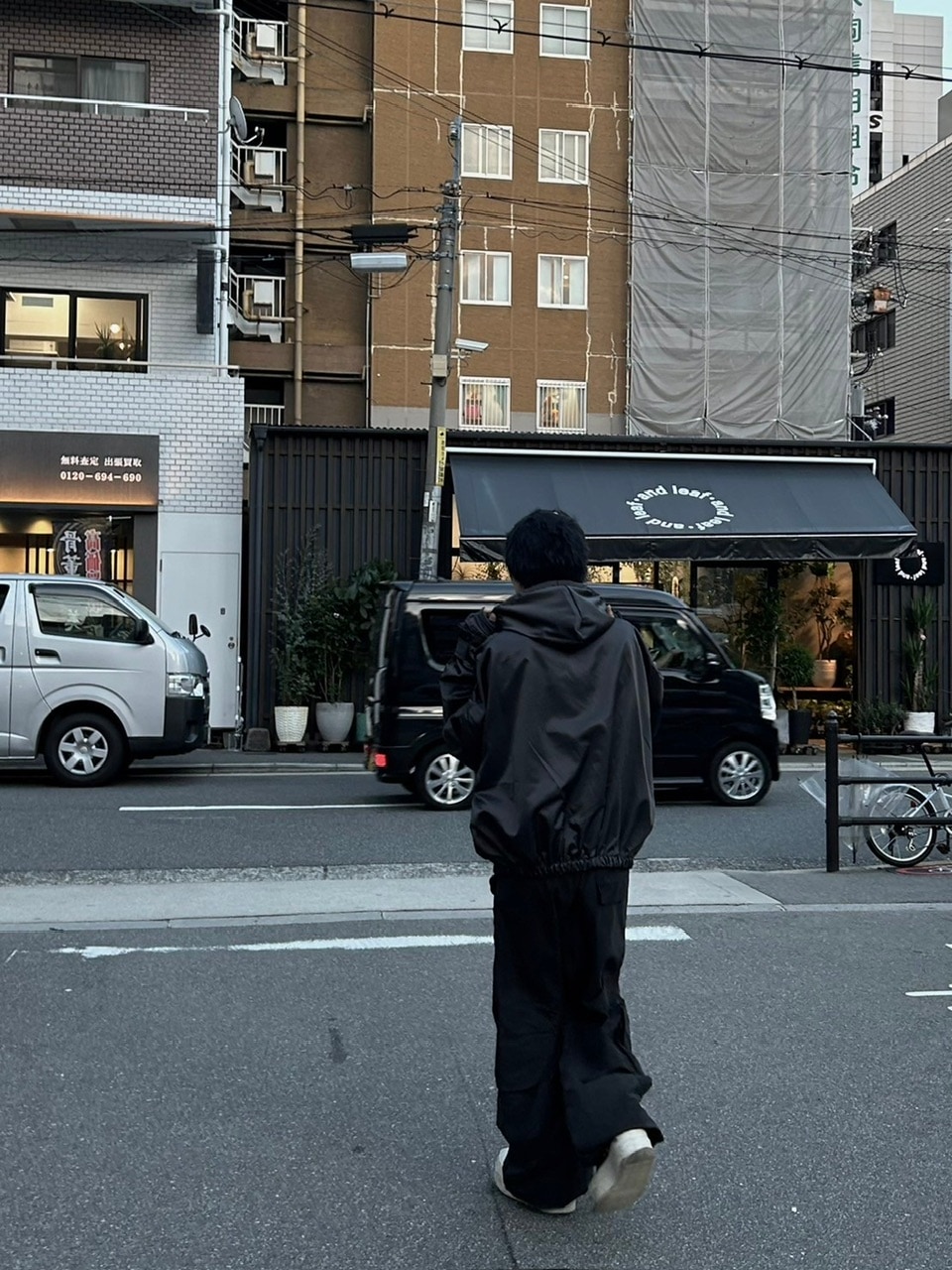 大阪店WEB限定受注制【Chikashitsu +】double sleeve zip up hoodie