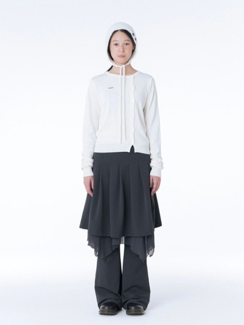 【Miseki SEOUL】Layered skirt pants set Miseki seoul】Layered skirt pants set | OUR BRAND,Miseki