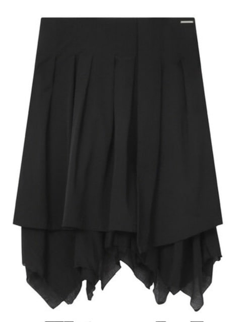 【Miseki SEOUL】25ss Pleats skirt pants Miseki seoul】Layered skirt pants set | OUR BRAND,Miseki