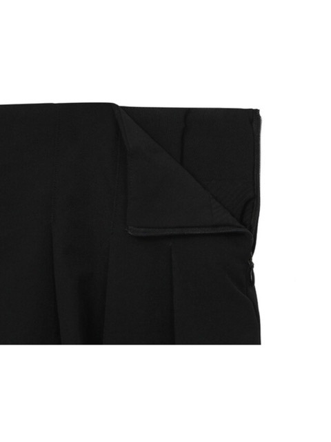 パンツ MISEKI SEOUL Draped shirt skirt pants 미세키서울 [2월 24일 발매]Draped shirt skirt pants SET BLACK