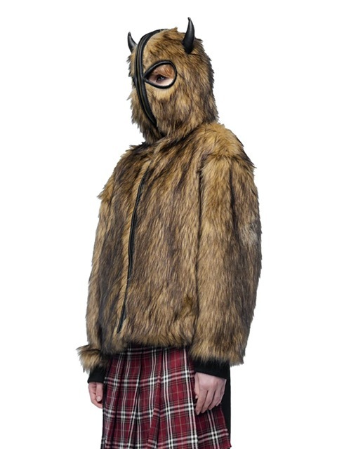 The Boy Has No Patience】Prince Of Darkness Demon Horned Mink Fur