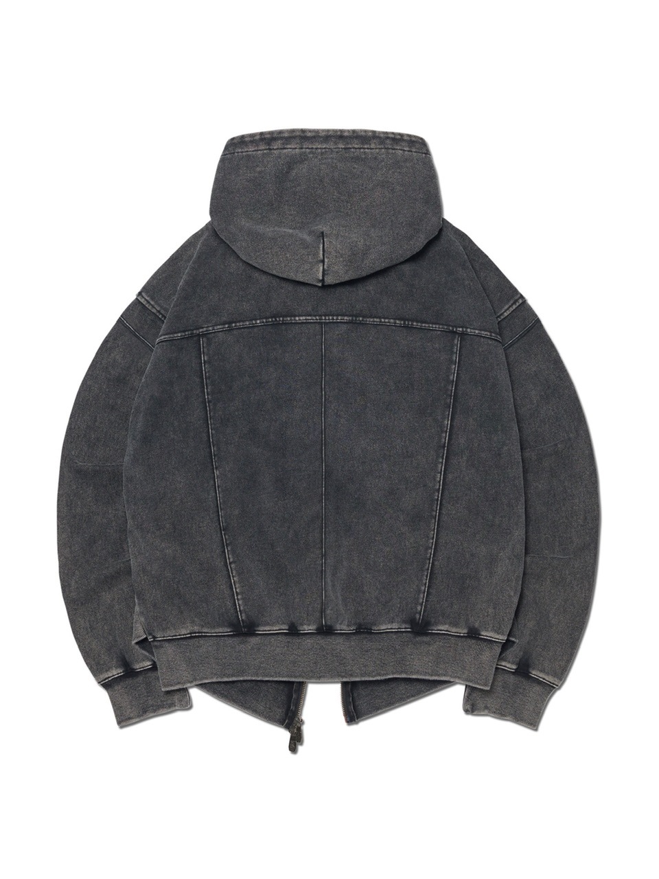 パーカー・フーディ NOMANUAL VINTAGE LAYER HOODED ZIP-UP 5FT1006 NOMANUAL】VINTAGE LAYER HOODED ZIP-UP / 【ノーマニュアル