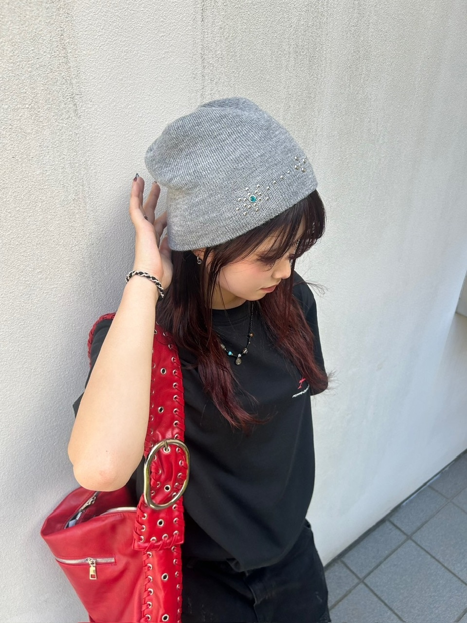 受注制【Chikashitsu +】mulch studs beanie (3color