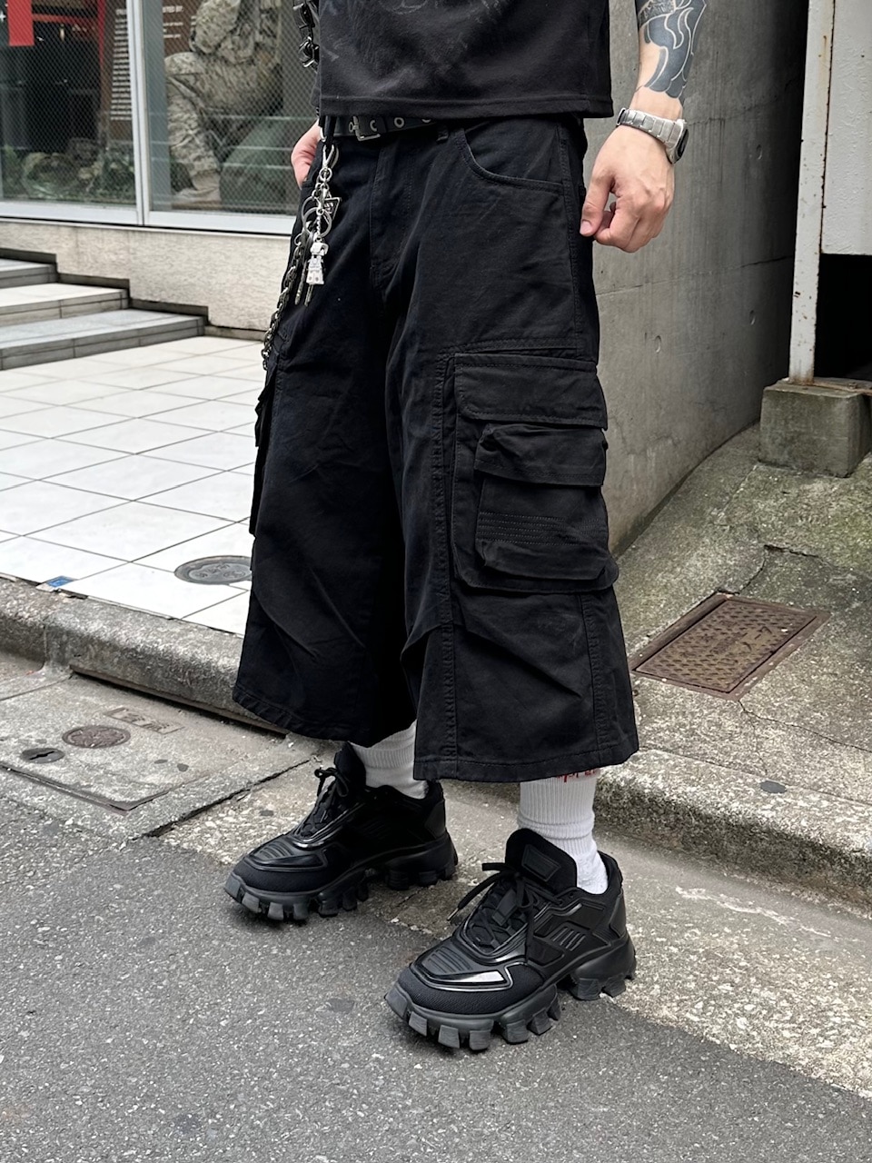 chiko様　専用ページ 大阪店WEB限定受注制【Chikashitsu +】zip cargo pants | OUR