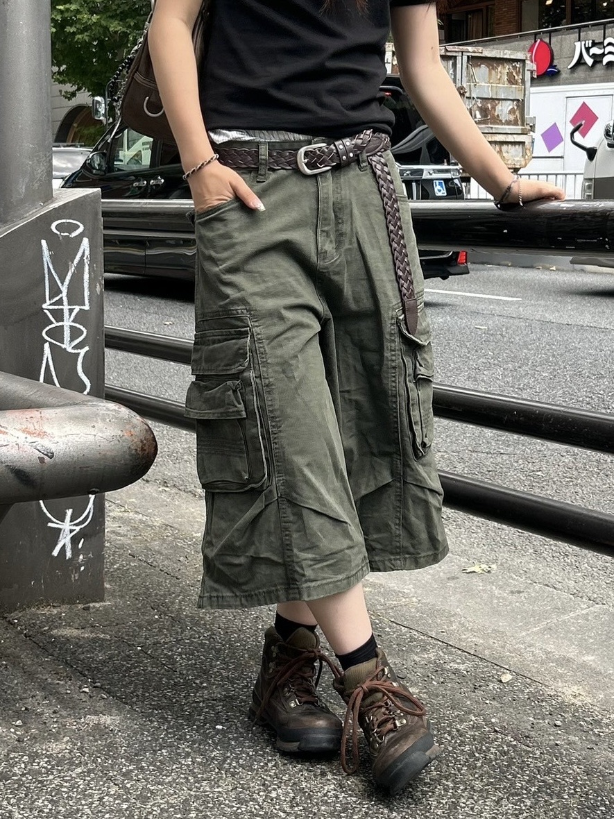 その他 Kichi 大阪店WEB限定受注制【Chikashitsu +】zip cargo pants | OUR