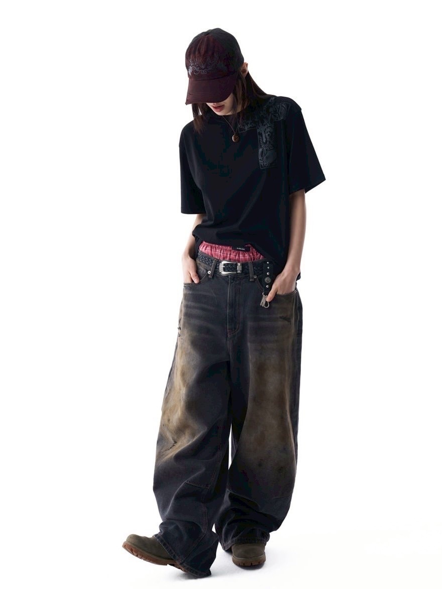 【AAKAM】CROS2 Printed Half Top ★男女兼用★追跡付 AAKAM】CROS2 Printed Half Top | OUR BRAND,AAKAM | PRESSING