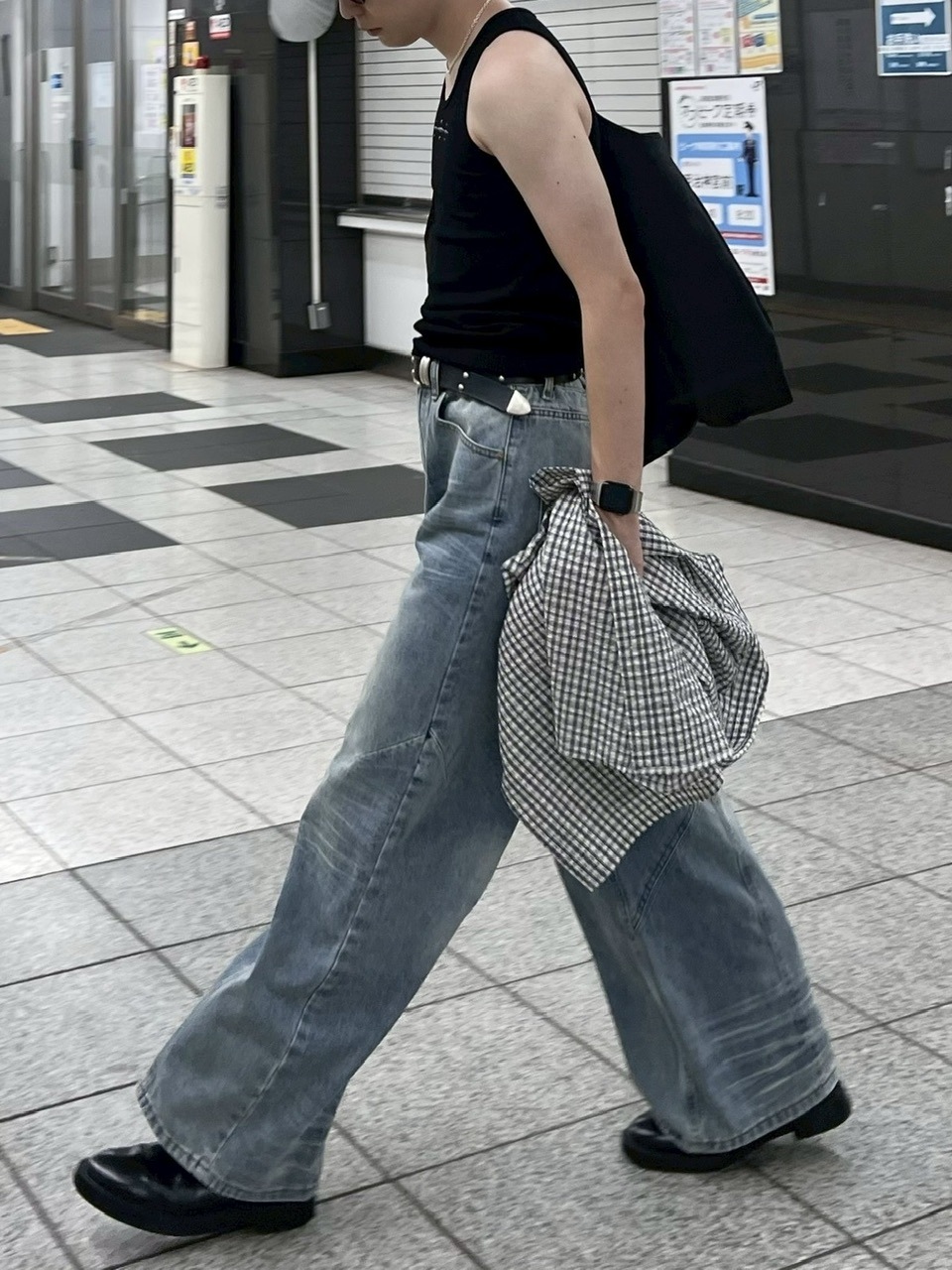 トップス 00s  flash damage tank top Oakley - 00s OAKLEY archive terry cloth tank topの通販 by