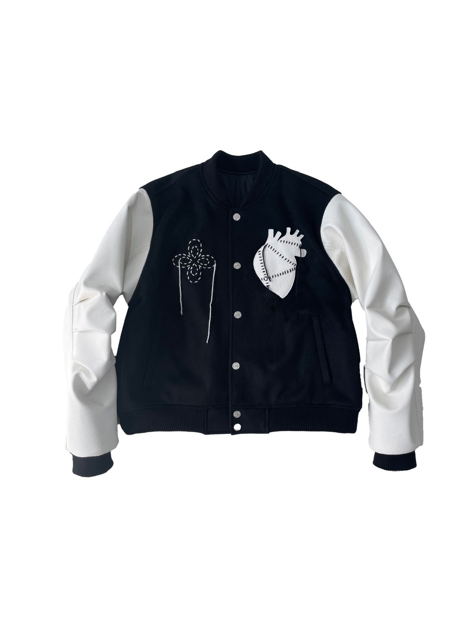 SURGERY】surgery sutured destroyed varsity jacket / 【サージェリー