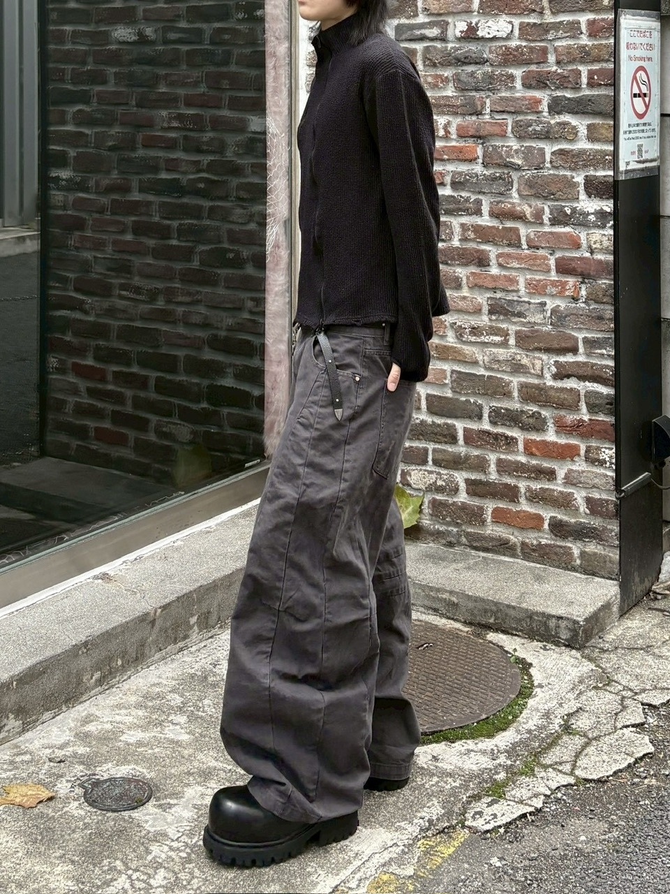 受注制【youll】cotton curve pants (2color)