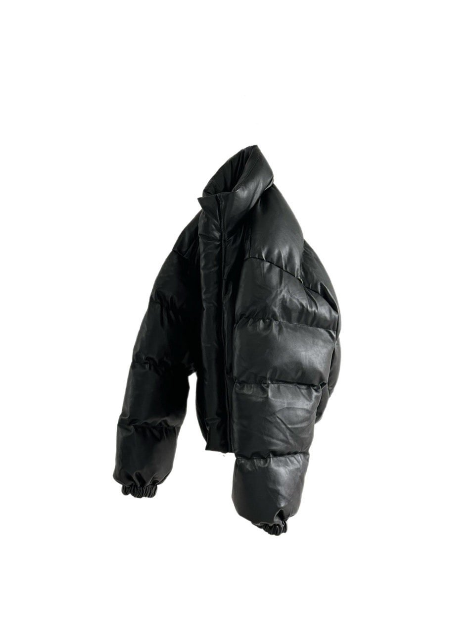 大阪店WEB限定受注制【Chikashitsu +】fake leather padded blouson