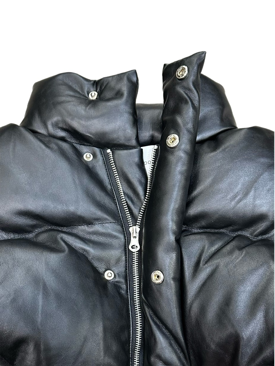 大阪店WEB限定受注制【Chikashitsu +】fake leather padded blouson