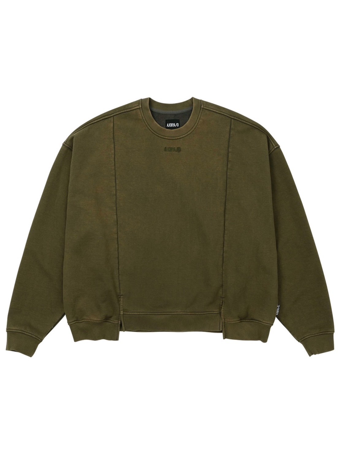 【AJOBYAJO】Twofold Wide Washed Sweatshirt